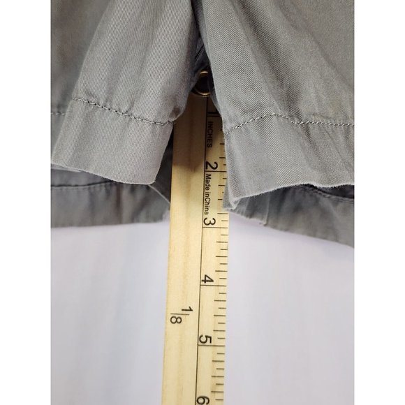 J Crew Shorts Womens 2 Gray Low Rise Broken In Chino Style Shorts - Picture 6 of 10